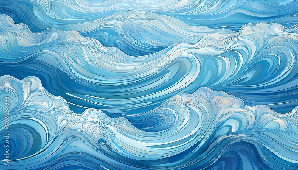 穏やかな水面に広がるシームレスな水紋
Seamless water ripples on the calm water surface 穏やかな水面に広がるシームレスな水紋
Seamless water ripples on the calm water surface