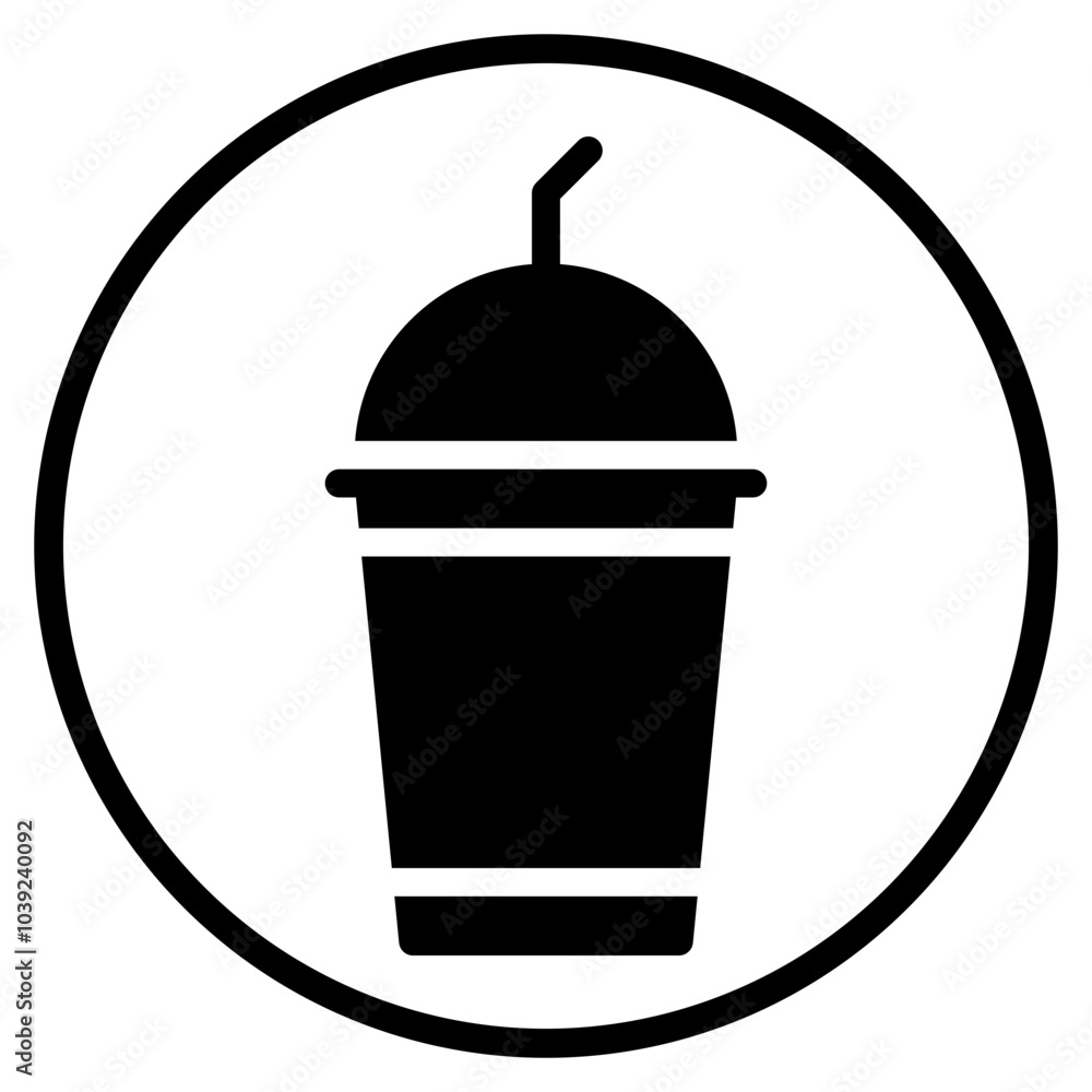 smoothies glyph icon smoothies glyph icon