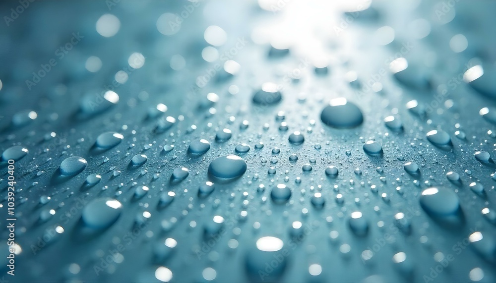 water drops on a glass water drops on a glass