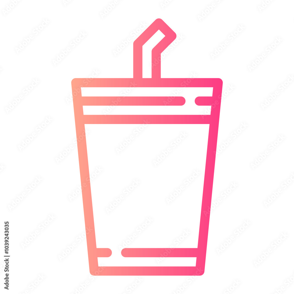 soda gradient icon soda gradient icon
