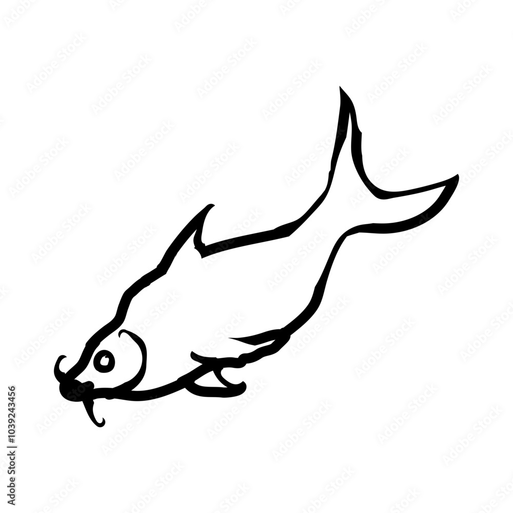 Fototapeta premium Pangas fish