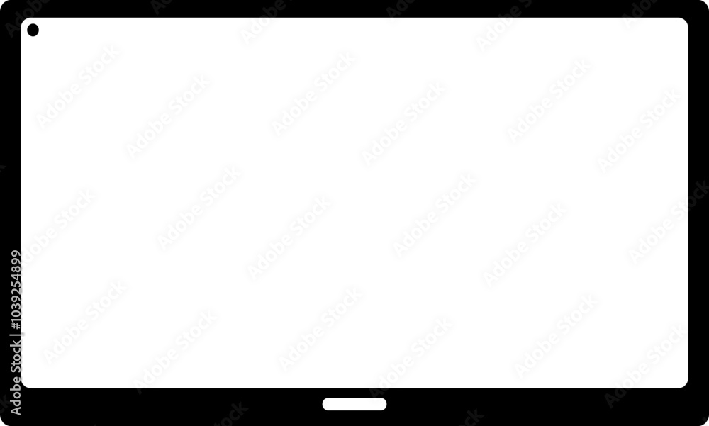 Smart Tablet Blank Screen Display Mockup Smart Tablet Blank Screen Display Mockup