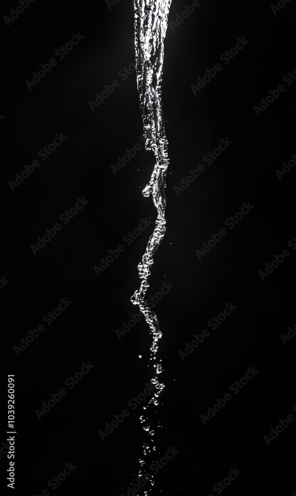 Dynamic Water Droplets Isolated on Black Background – High-Speed Captures, Ripples, Splashes, and Mist in Elegant Motion Dynamic Water Droplets Isolated on Black Background – High-Speed Captures, Ripples, Splashes, and Mist in Elegant Motion