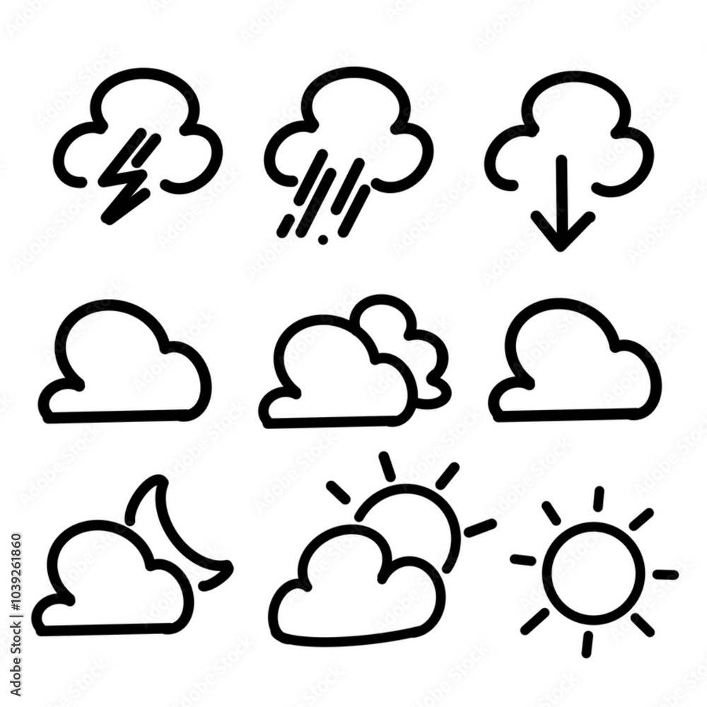 cloud computing icon cloud computing icon