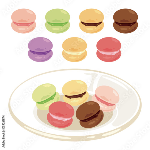 皿に盛られたバーチディダーマセット