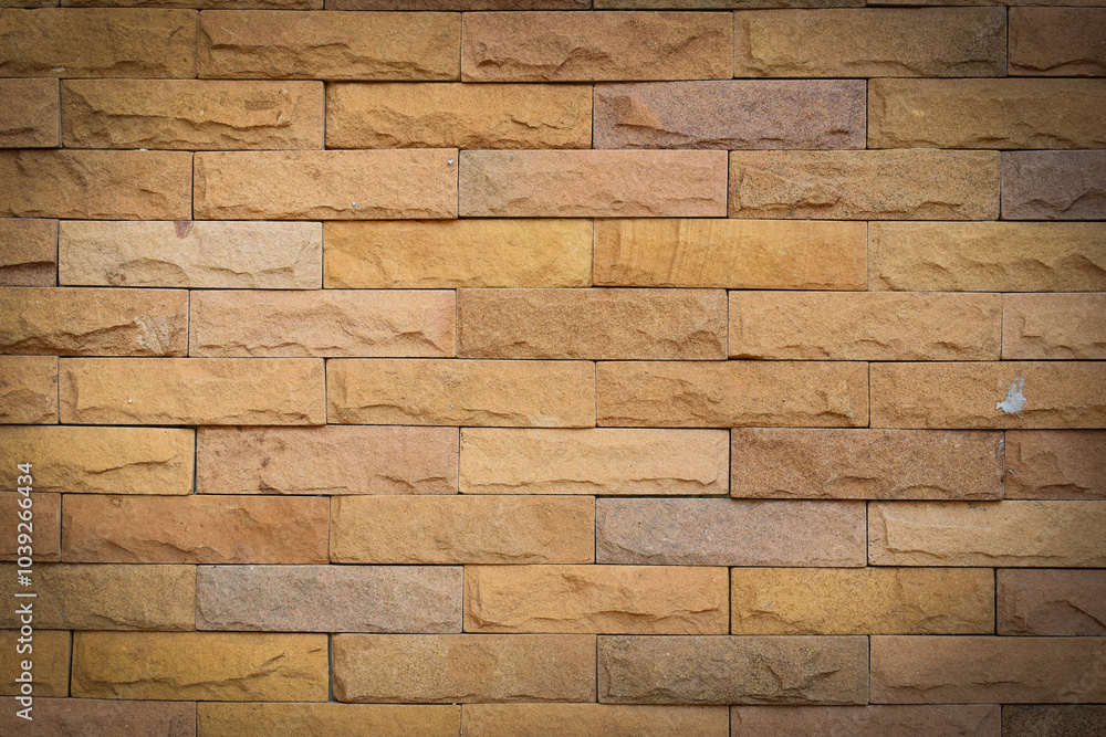 Obraz premium blank old brick wall background, interior and exterior design