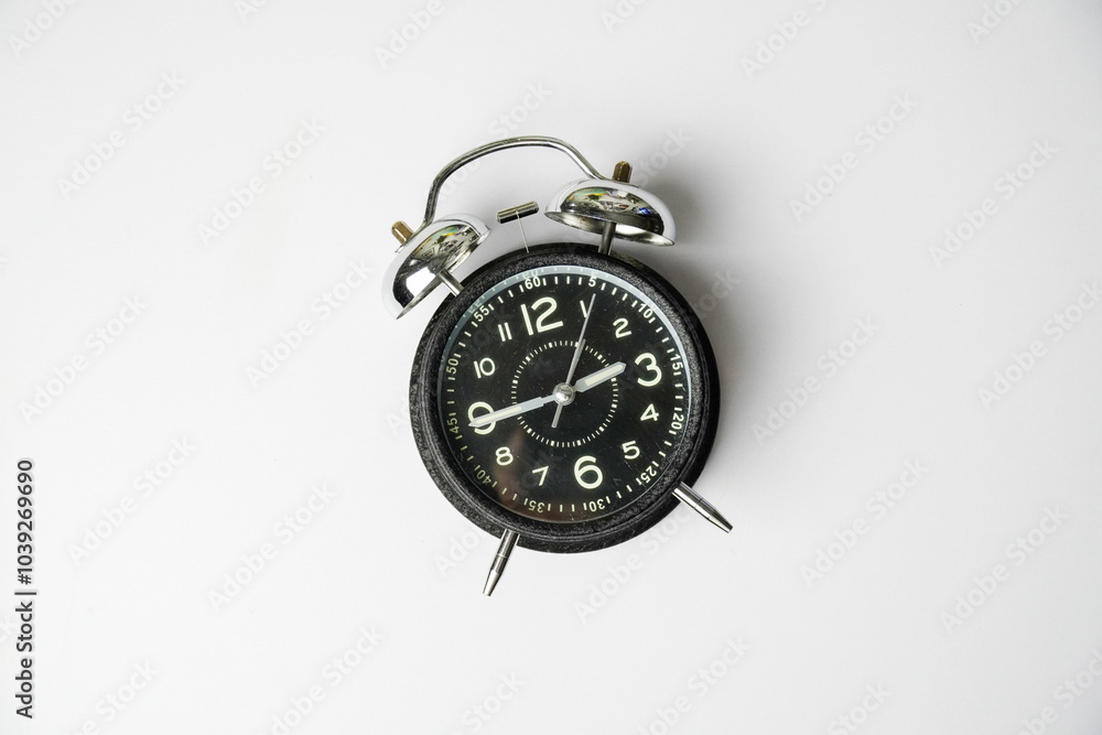 Alarm Clock on white background. Time concept Alarm Clock on white background. Time concept