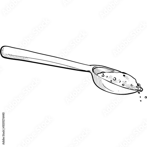 salt handdrawn illustration