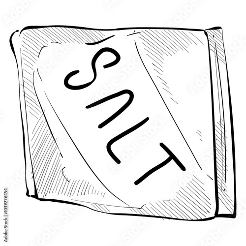 salt handdrawn illustration