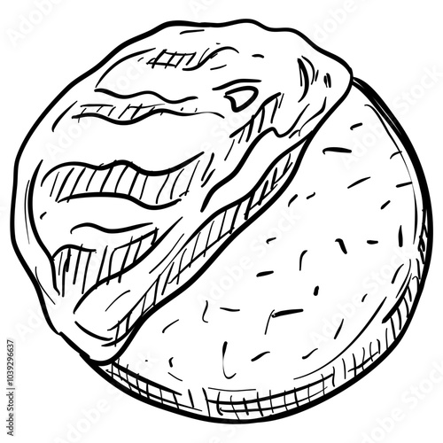 cookies handdrawn illustration