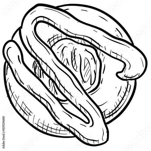 cookies handdrawn illustration