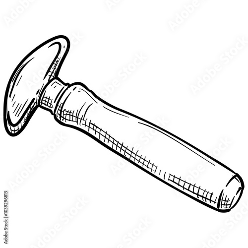 cobbler tools handdrawn illustration