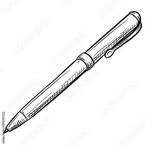 pen handdrawn illustration