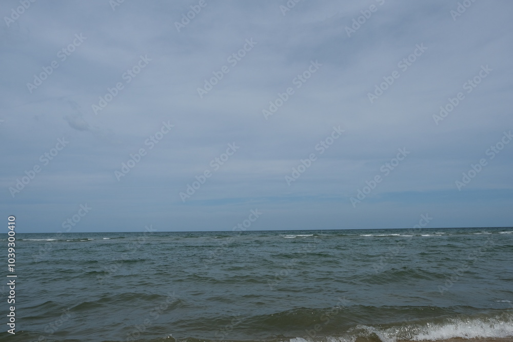 Sandy beach and sea for background Sandy beach and sea for background