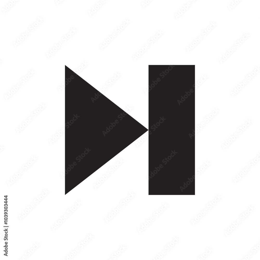 Next icon Flat line illustration Next icon Flat line illustration