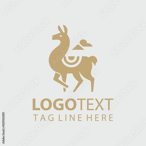 Llama Logo Illustrations