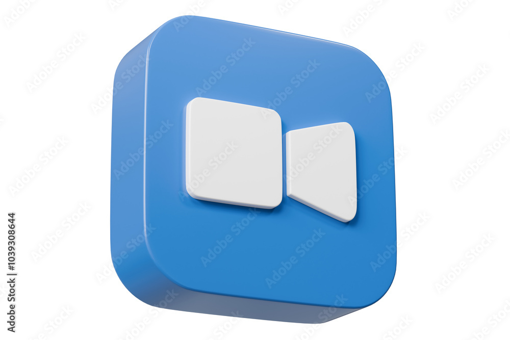 3d Online meeting icon. Minimal Online conference video meeting icon creative design on Isolated white background. Online Meeting, Virtual Conference Video call, Briefing, Teamwork Concept. 3d render. 3d Online meeting icon. Minimal Online conference video meeting icon creative design on Isolated white background. Online Meeting, Virtual Conference Video call, Briefing, Teamwork Concept. 3d render.