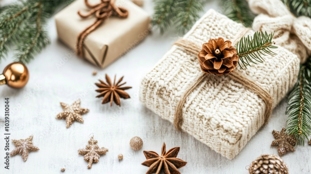 Playful Card Display in Cozy Natural Setting Playful Card Display in Cozy Natural Setting