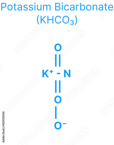 Potassium Bicarbonate (KHCO₃)