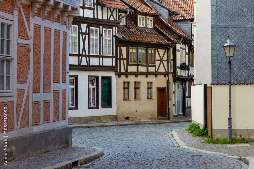 Fototapeta premium Bilder aus der Welterbestadt Quedlinburg Harz