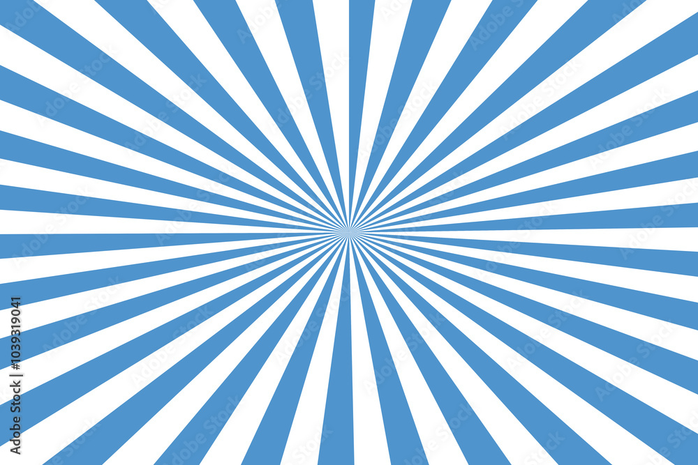 Fototapeta premium SteelBlue Sunburst for the background. flag of japanese. The rising sun..