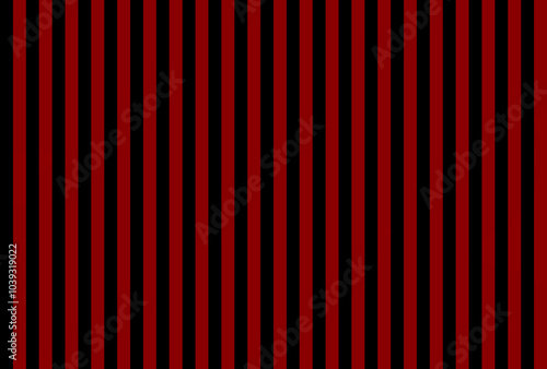 Shocking Crimson Red color and black color background with lines. traditional vertical striped background texture..