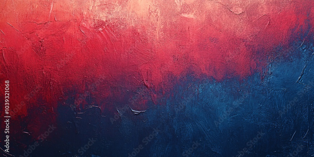 Dynamic Paint Texture Background Featuring Bold Red and Blue Color Transitions Dynamic Paint Texture Background Featuring Bold Red and Blue Color Transitions