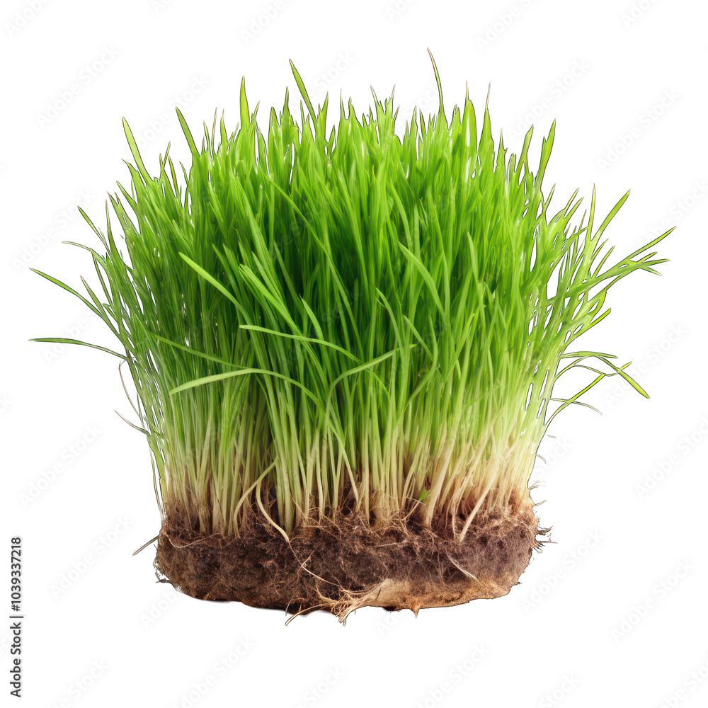 Patch of grass isolated on transparent background Patch of grass isolated on transparent background