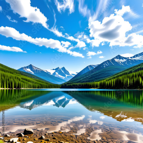 lake in the sky