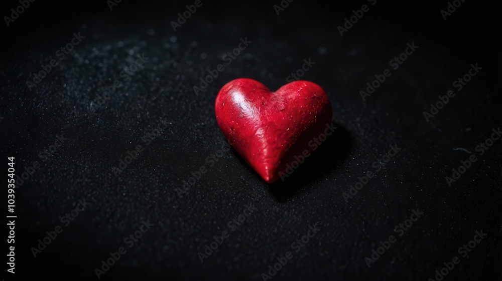 Love, Heart, Stone, Ruby, Red, Background, Black, Shiny Love, Heart, Stone, Ruby, Red, Background, Black, Shiny