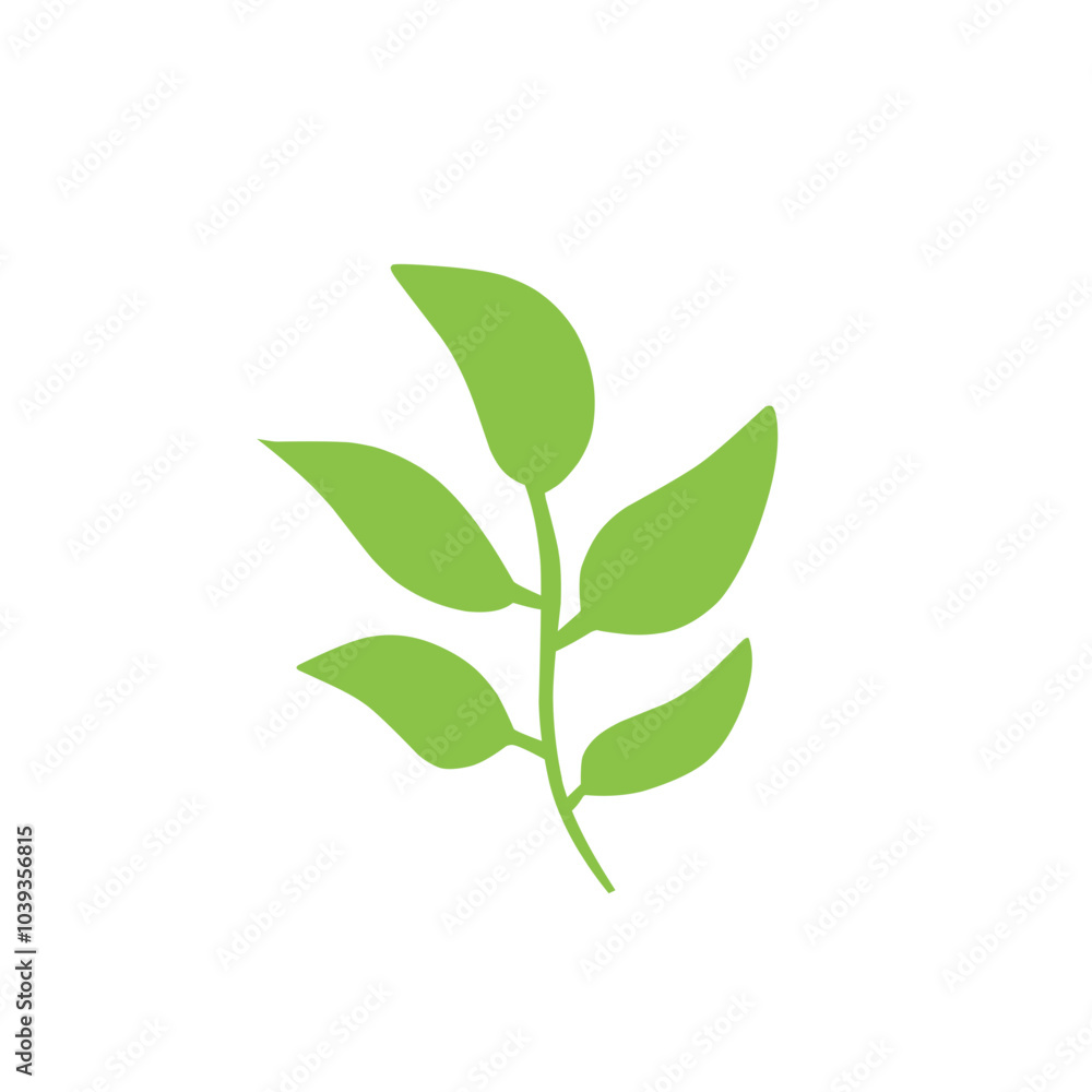 vector green tropical leaf vector green tropical leaf
