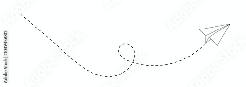 travel dotted line trip dashed trace destination track plan and silhouette, travelling symbol . vector illustration. EPS 10