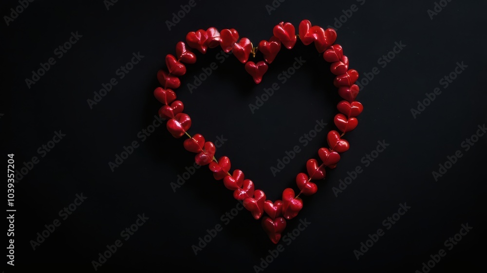 Love, Heart, Stone, Ruby, Red, Background, Black, Shiny Love, Heart, Stone, Ruby, Red, Background, Black, Shiny