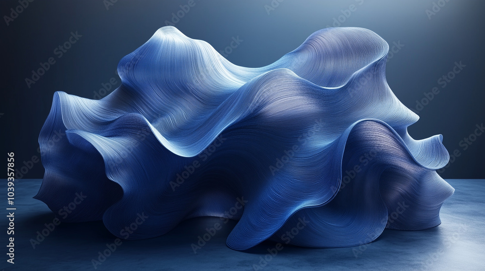 Fototapeta premium abstract wallpaper background screen, for business, for bank, for finance, for interior, for painting, for wall pictures, for photo frames, for office, for rooms. Abstract figure, black blue light blu