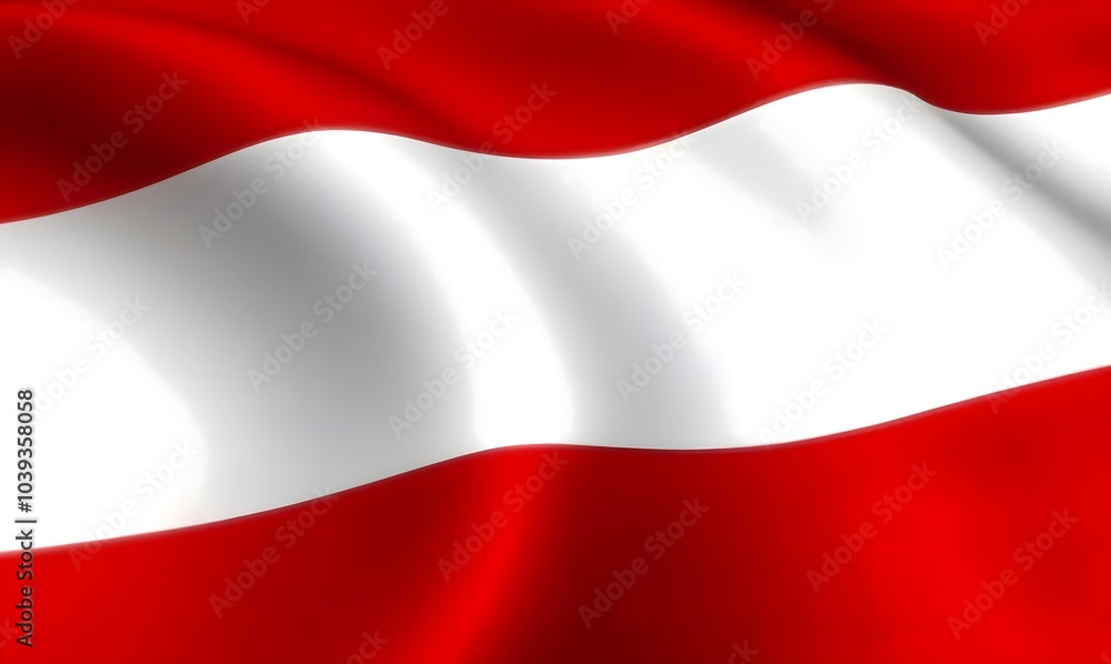 A flag of austria waving beautifully. Austria flag for independence day A flag of austria waving beautifully. Austria flag for independence day