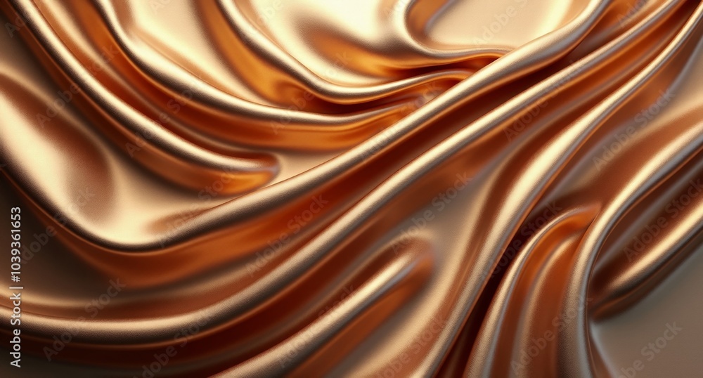 A rust-colored stainless steel background with smooth folds, chrome plating, and mercury tones. Flowing shimmering gauze textures complete the oil-draped surface. A rust-colored stainless steel background with smooth folds, chrome plating, and mercury tones. Flowing shimmering gauze textures complete the oil-draped surface.