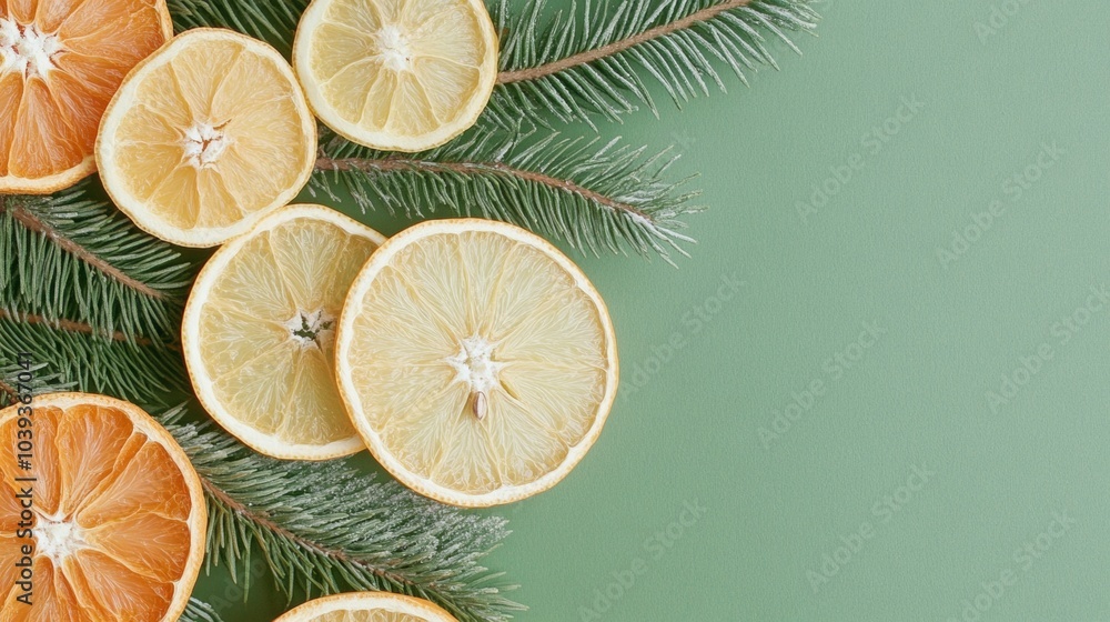 Eco-Friendly Holiday Decor with Citrus and Pine Elements Eco-Friendly Holiday Decor with Citrus and Pine Elements