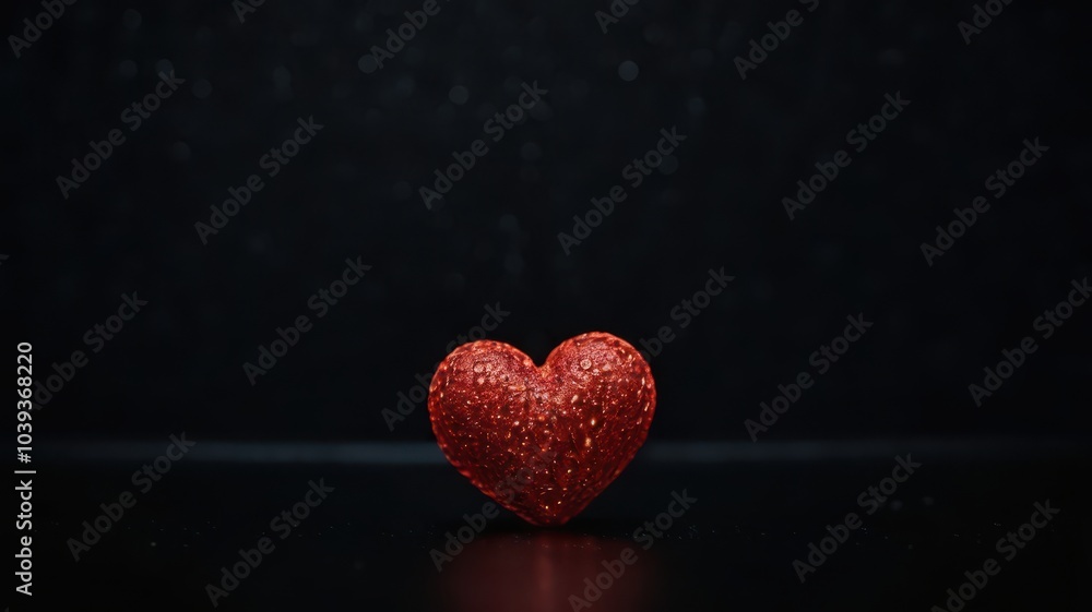 Love, Heart, Stone, Ruby, Red, Background, Black, Shiny Love, Heart, Stone, Ruby, Red, Background, Black, Shiny