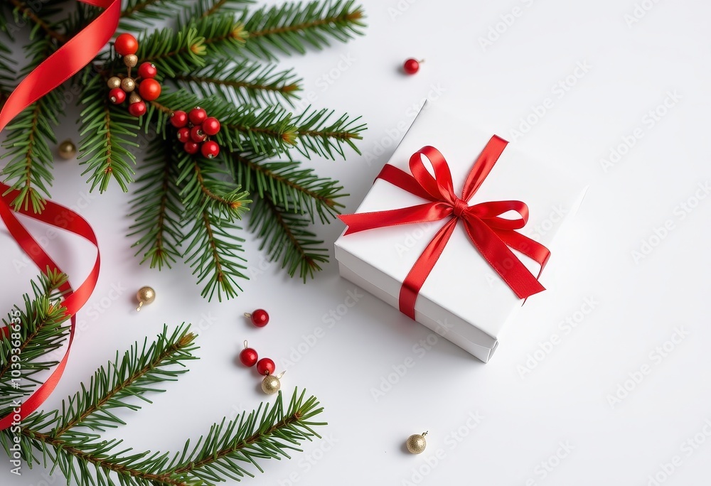 christmas tree with gift box christmas tree with gift box