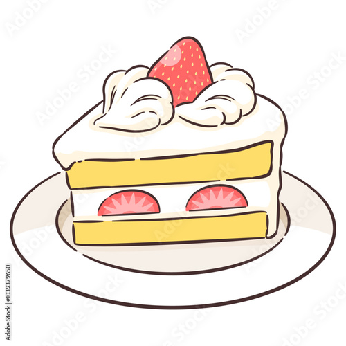 いちごのショートケーキ