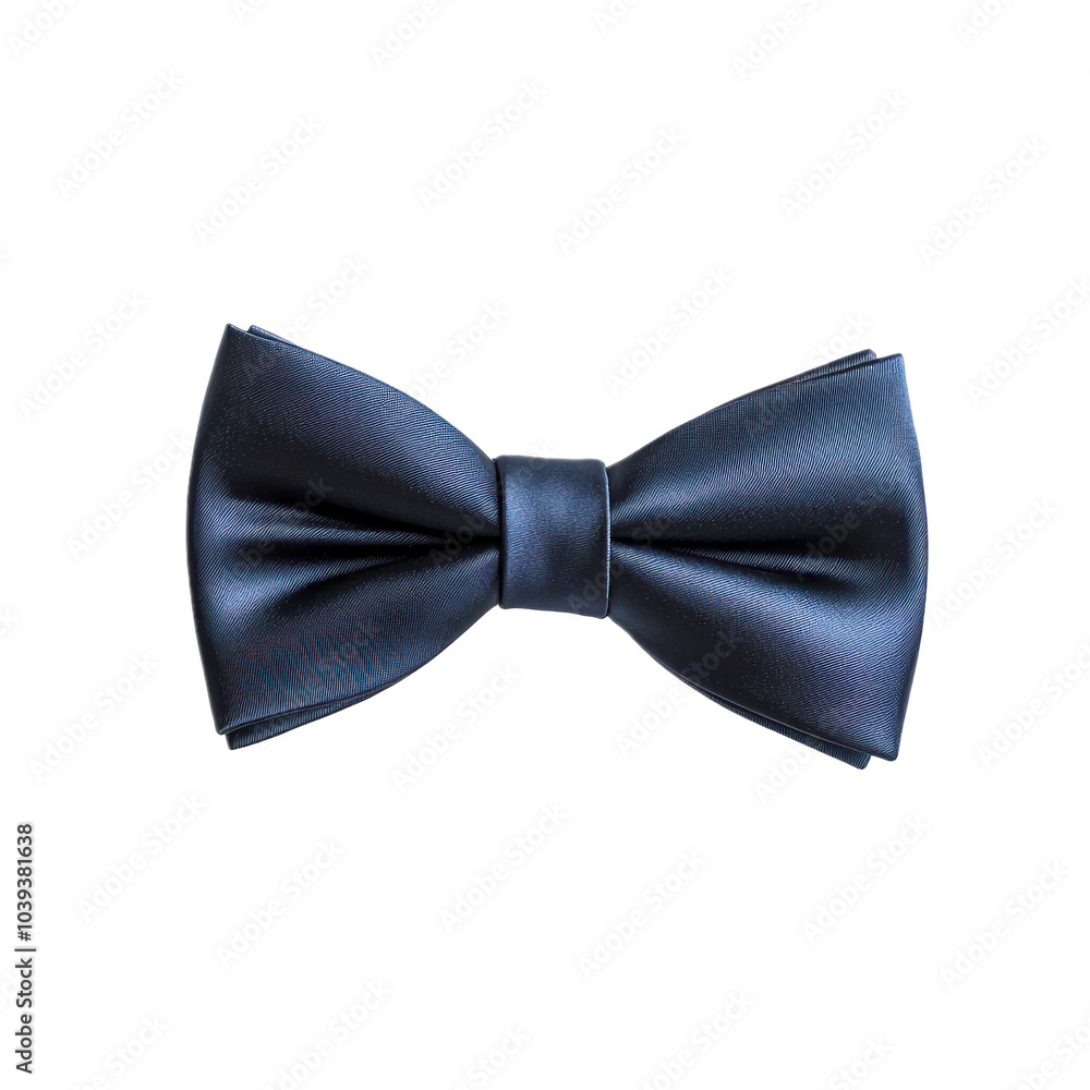 Classic bow tie with a sleek, elegant design, ideal for formal occasions or business attire. isolated on transparency background Classic bow tie with a sleek, elegant design, ideal for formal occasions or business attire. isolated on transparency background