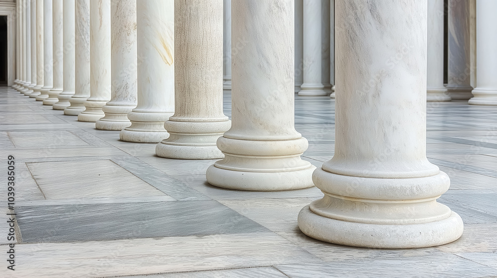 Marble columns in classical architecture: elegance and strength Marble columns in classical architecture: elegance and strength