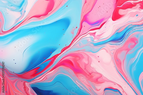 Wallpaper Mural 3d abstract background with colorful wavy lines Torontodigital.ca