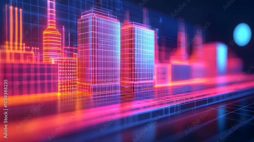 Futuristic 3D Holographic Grid Monitoring System for Sustainable Energy Management Futuristic 3D Holographic Grid Monitoring System for Sustainable Energy Management