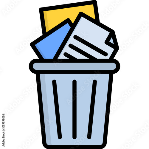 Paper Bin Icon