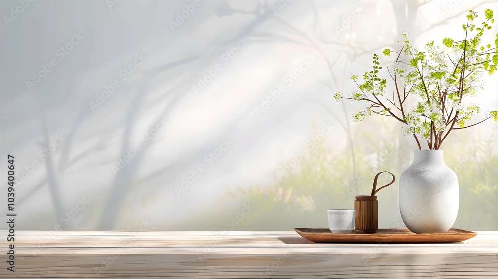 Serene nature arrangement Serene nature arrangement