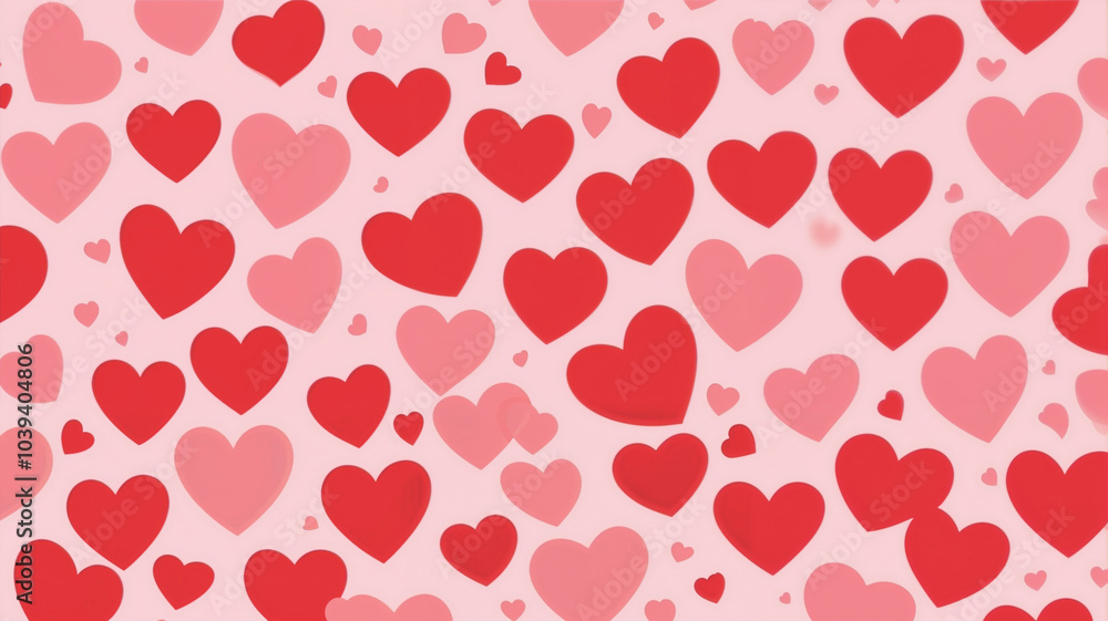 seamless background with hearts seamless background with hearts