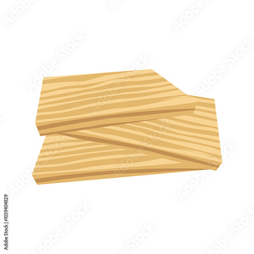 Woodworking Material Illustration