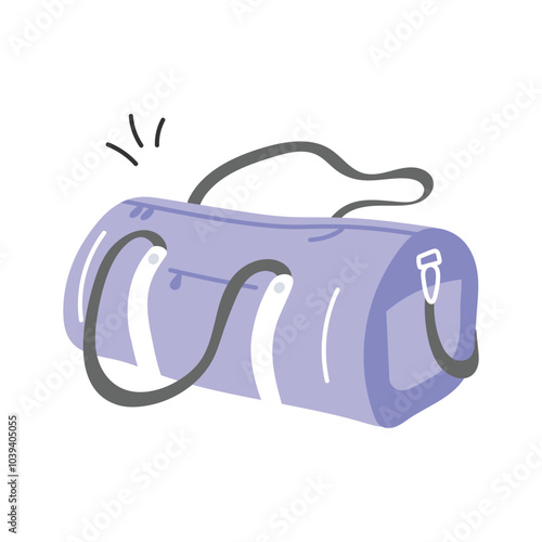 An amazing icon of sport bag in modern style