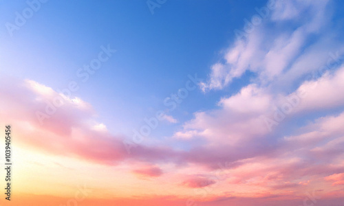 natural beautiful festive sky background
